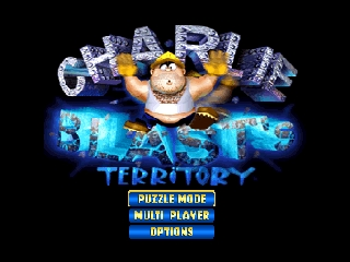 Charlie Blast's Territory (Europe) Title Screen